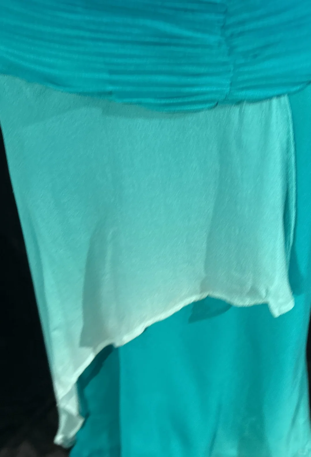 Classy Spaghetti Straps Ombre Green Chiffon Sequin Beaded Short 8th Grade Homecoming Dress,Mini Birthday Dress D3365