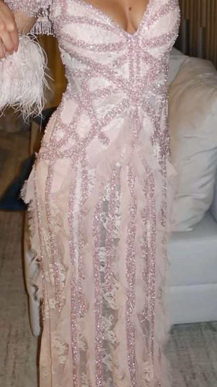 Pretty Pink Off The Shoulder Lace Beaded Mermaid Long Party Dress,Formal Birthday Prom Dress D3599
