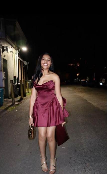 Sexy Burgundy strapless Satin A Line Short 6th Grade Homecoming Dress,Mini Party Dress With Bow D3680