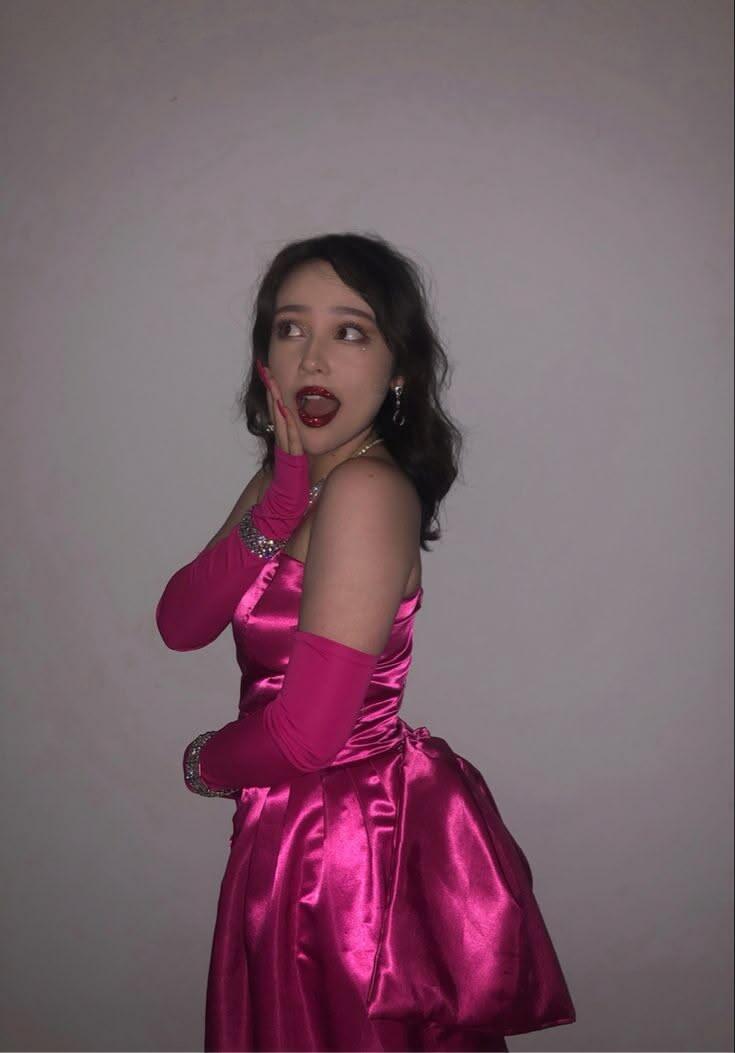 Fashion Hot Pink strapless Satin Short Graduation Homecoming Dress Birthday Outfits With Bow D4433