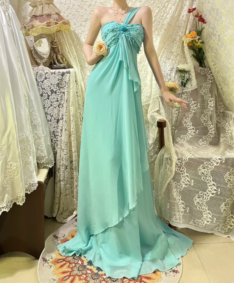 Glamorous Strapless Light Pink Satin Embroidered Flowers Mermaid Long Party Dress Formal Wedding Guest Dress With Beaded D21117