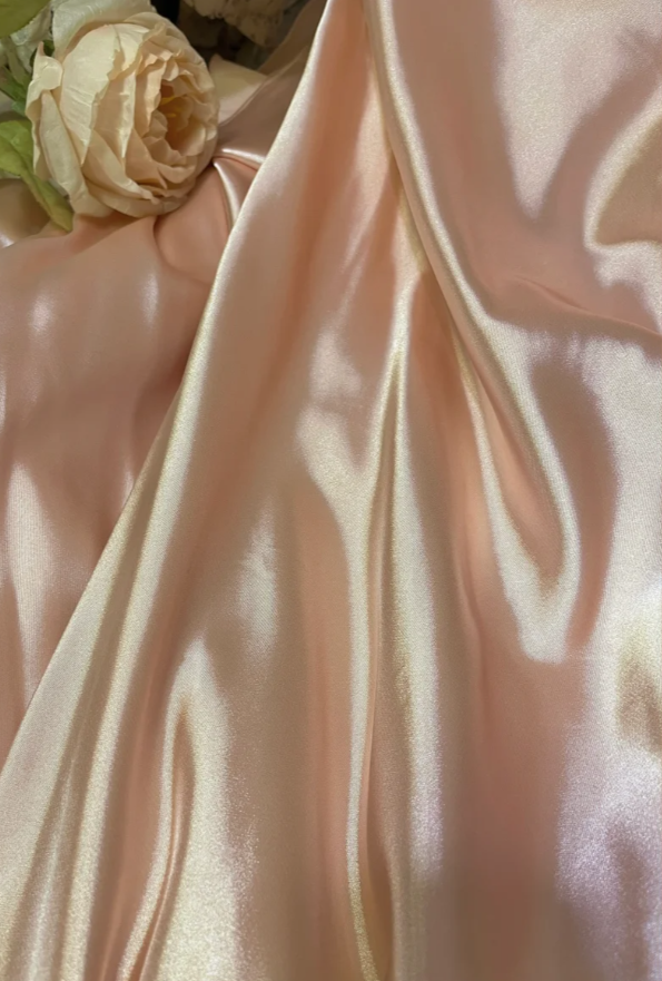 Pretty Pink V Neck Satin Mermaid Long Wedding Guest Dress Formal Birthday Prom Dress Party Gown D2139