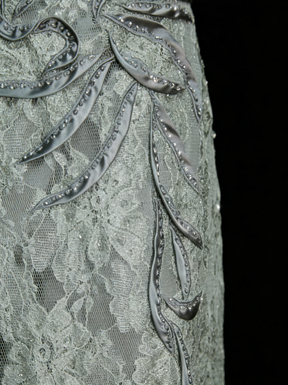 Retro Green Sheath Sweetheart Lace Hoco Gowns Short 18th Birthday Dress Homecoming Dresses D4258