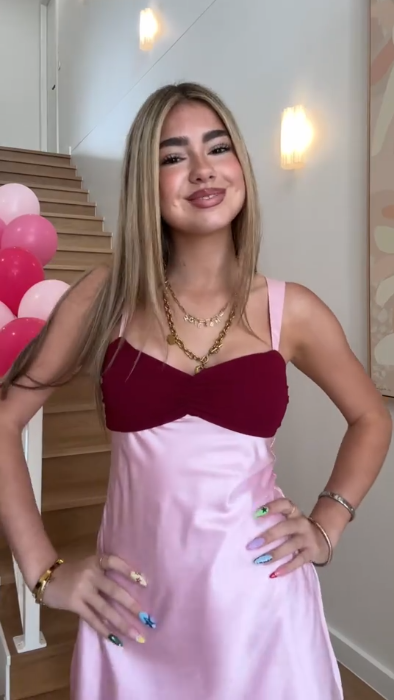Classy Spaghetti Straps Pink Satin A Line Short 8th Grade Homecoming Dress Cocktail Dress D3339