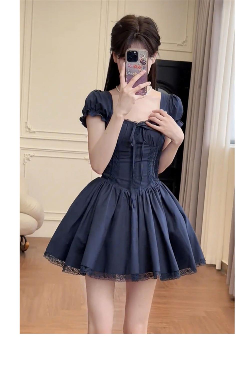 Simple A line Spaghetti Straps Short Homecoming Dresses Party Dress Birthday Outfits SD1204