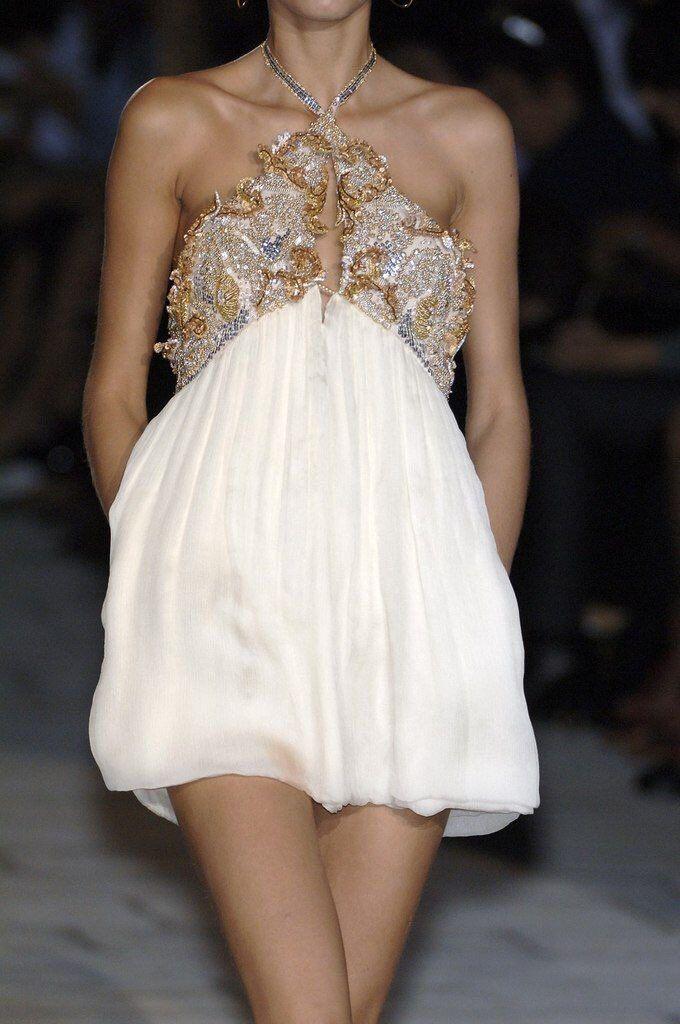 Glamorous Off White Chiffon Beaded Short 7th Grade Homecoming Dress,Halter A Line Mini 18th Birthday Outfits D3867
