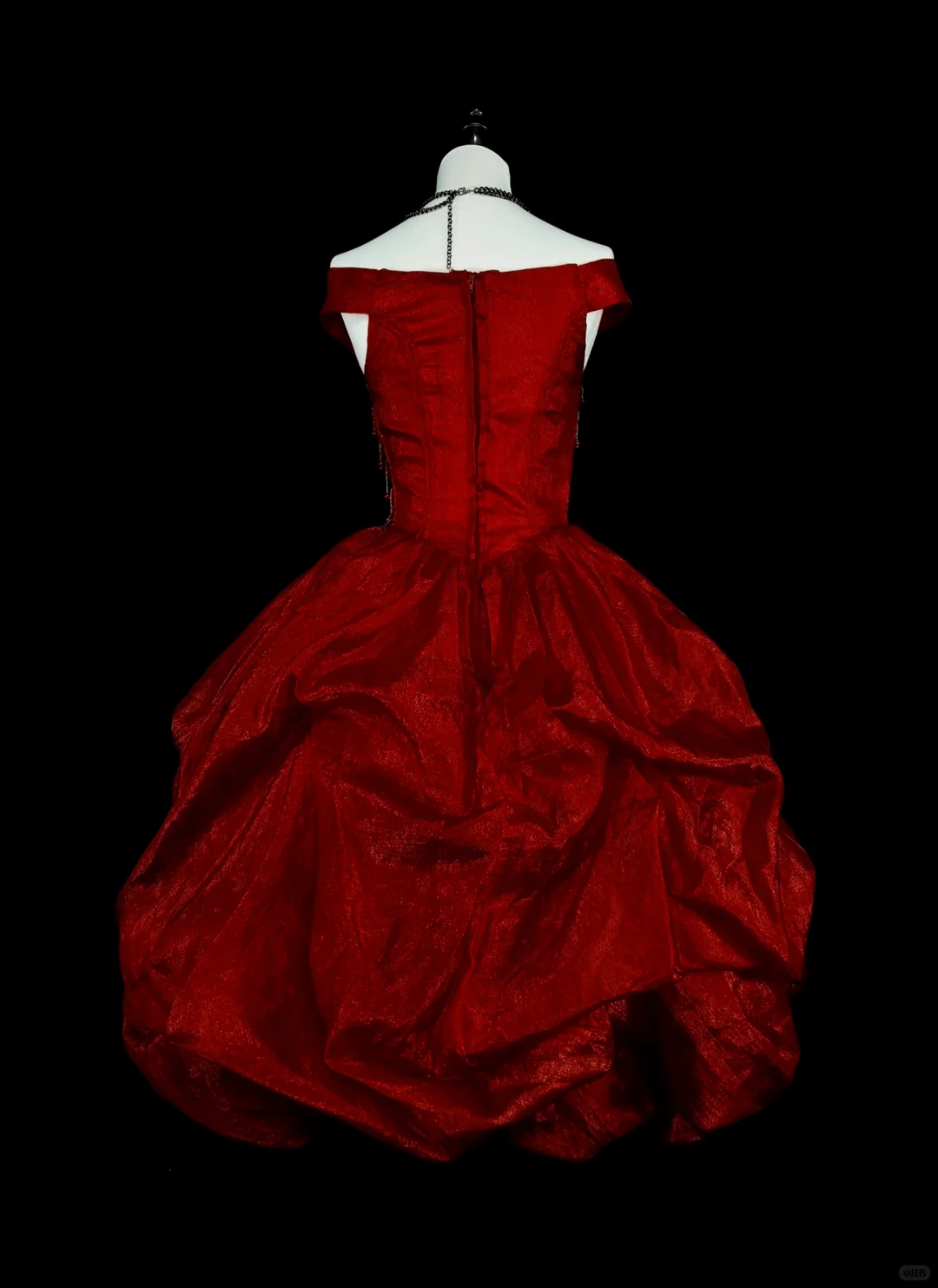 Classy Off The Shoulder Tulle Beaded A Line Short 15th Birthday Outfits,Red Short Graduation Homecoming Dress D4062