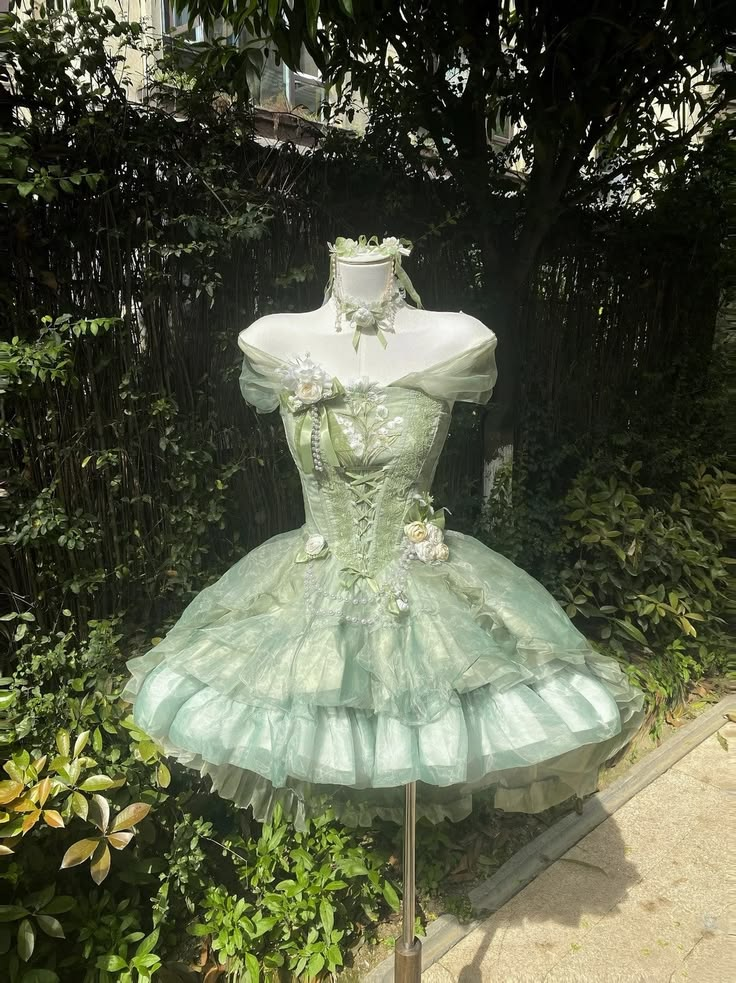 Classy Off The Shoulder Green Tulle Lace Floral Short Homecoming Dress Birthday Dress D4640