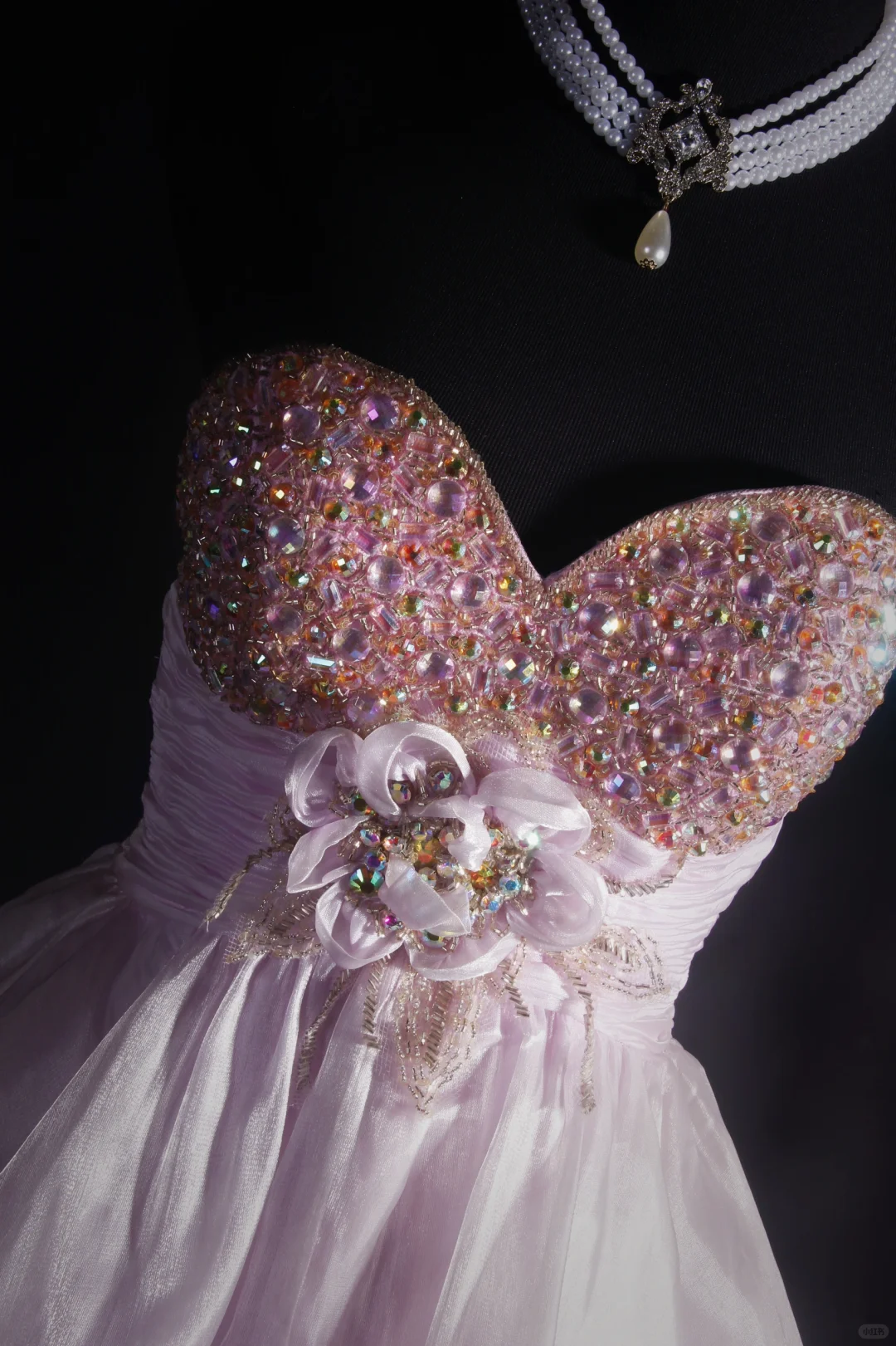 Sweet Sweetheart Neck Tulle Beaded A Line Short Birthday Outfits,Pink Homecoming Dress D3298