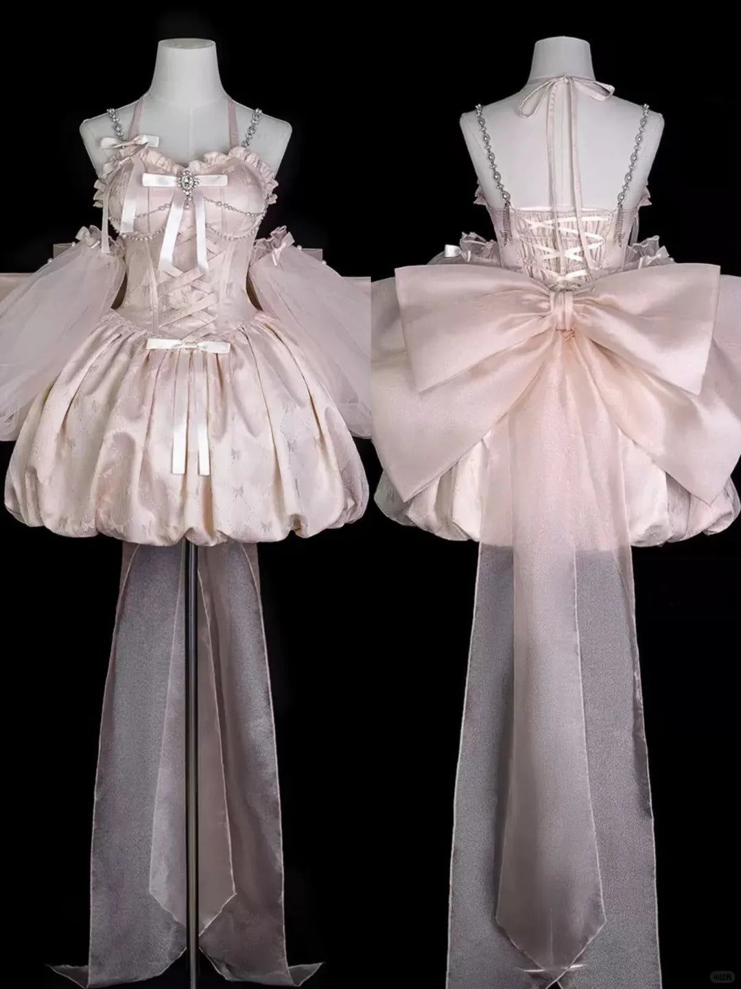 Sweet Pink Halter Satin A Line Formal Homecoming Dress Short Birthday Outfits D344