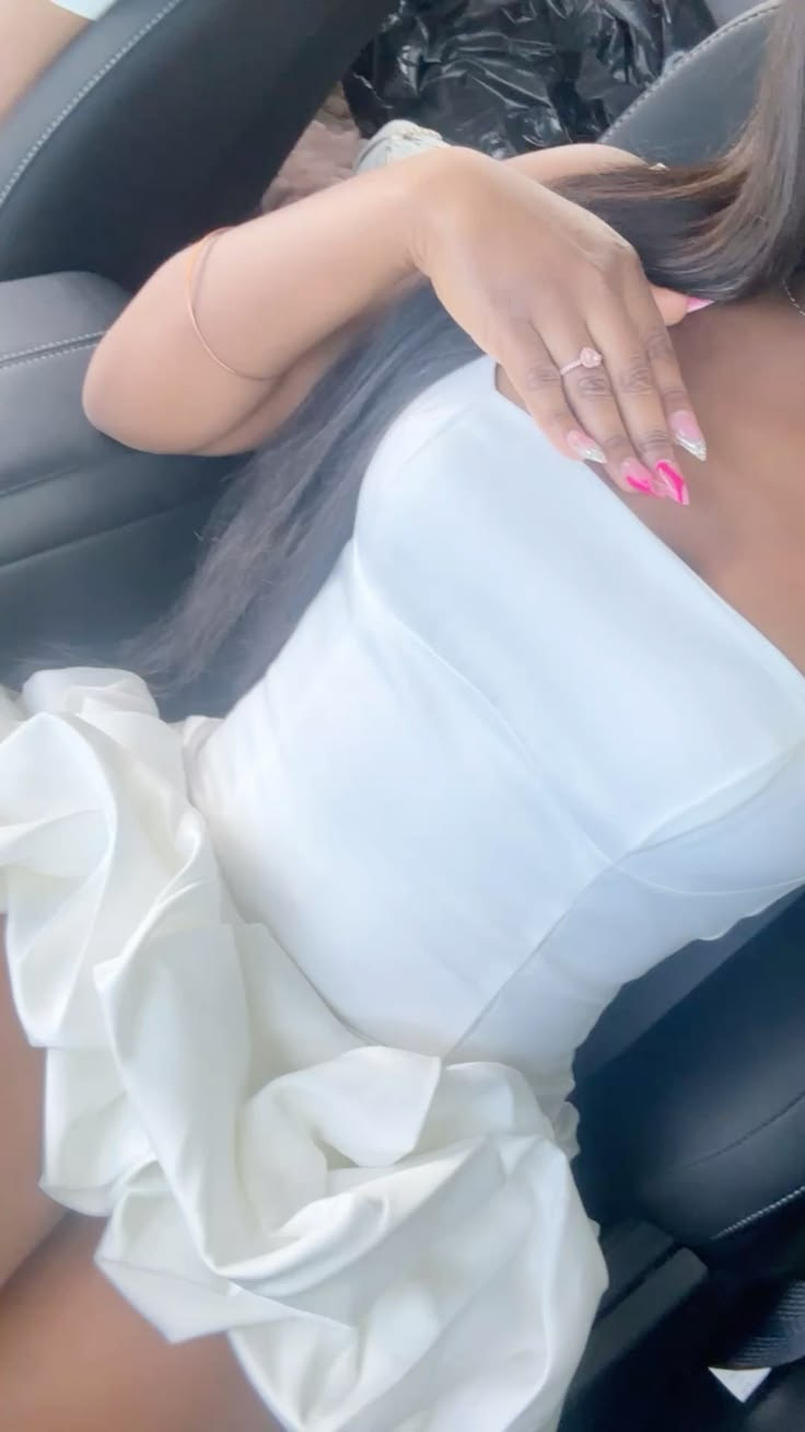 Sexy White Satin Pleated Short Homecoming Dress Birthday Outfits D4213