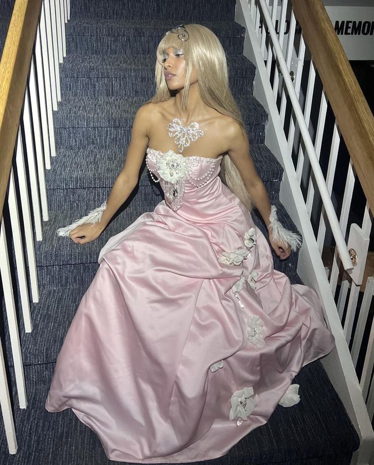 Elegant Pink Backless Prom Evening Dress Stunning Formal Gown main image 0