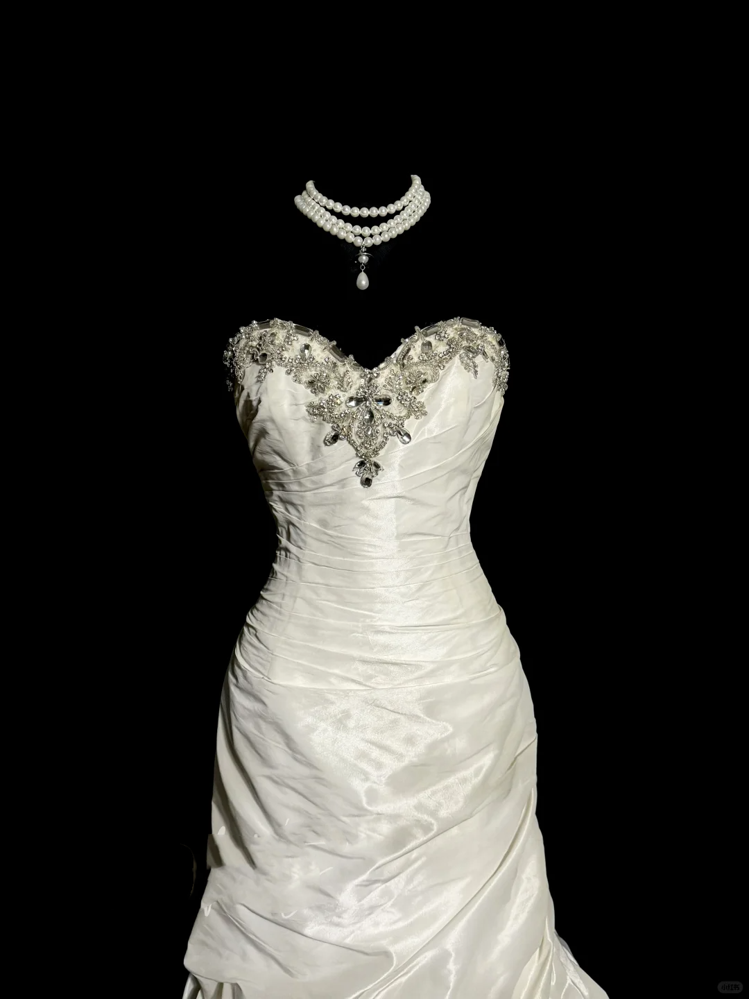 Classy Mermaid Sweetheart Taffeta Ivory Long Wedding Dress Bridal Dresses SD2930