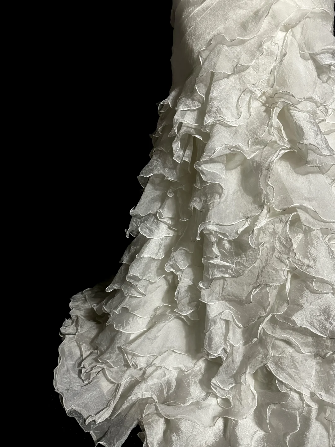 Classy Mermaid Sweetheart Tulle Ivory Long Wedding Dress Bridal Dresses SD2946