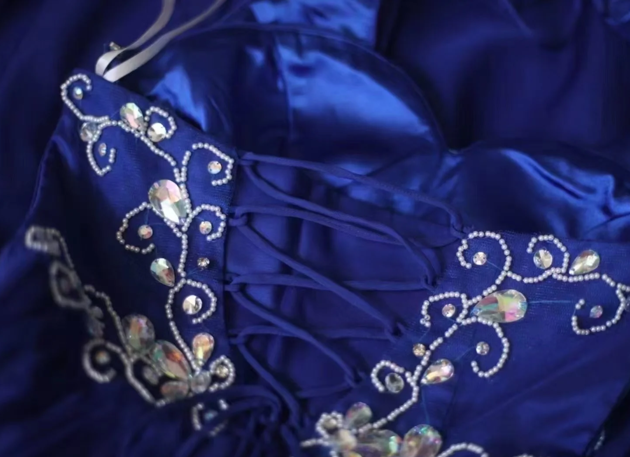 Stylish Halter Royal Blue Chiffon Beaded Long Evening Dress Formal Wedding Guest Dress Prom Gown D2201