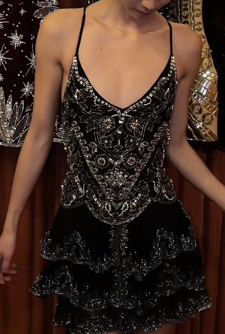Retro Burgundy Chiffon Sequin A Line Short Graduation Homecoming Dress Cocktail Dress D3294