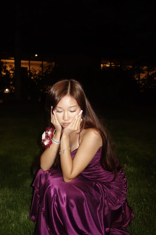 Elegant Halter Grape Purple Satin Mermaid Long Party Dress,Formal Wedding Guest Dress D3508
