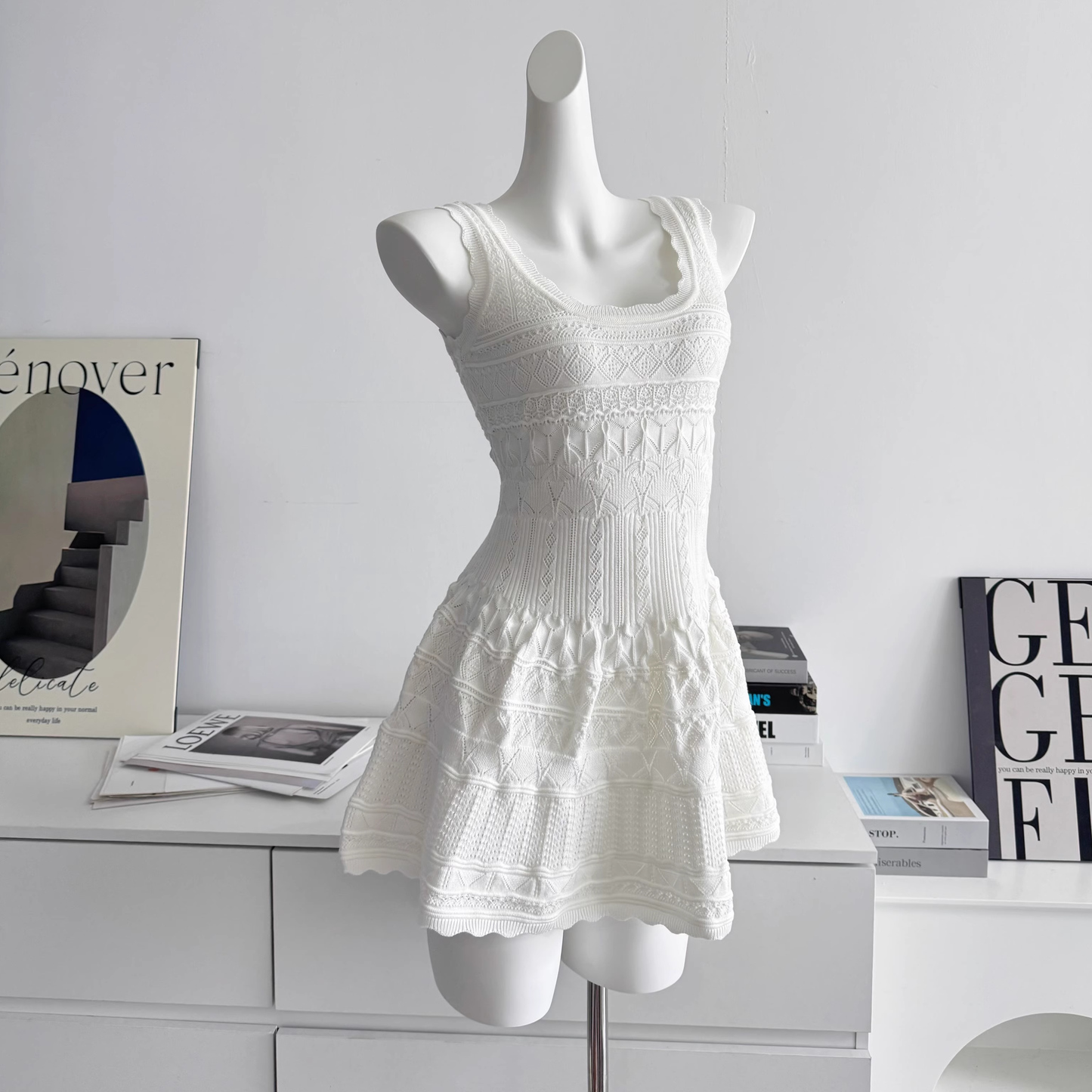 Classic Black A Line Short Birthday Dress Holiday Dress S221