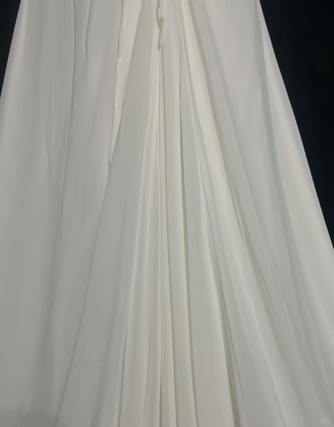 Classy White Strapless Chiffon Beaded Mermaid Long Party Dress Birthday Evening Gown D3121