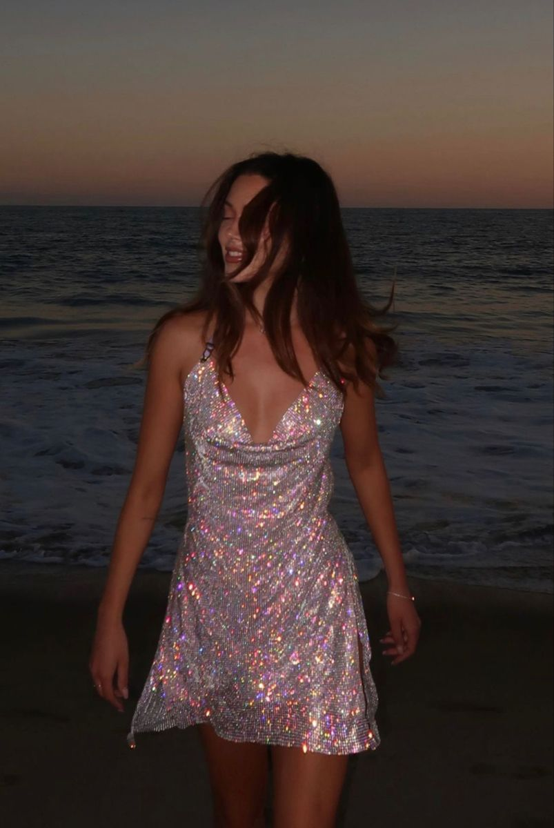 Glitter Halter Silver Sequin Short Cocktail Dress Formal Graduation Homecoming Dress Mini Party Dress S942