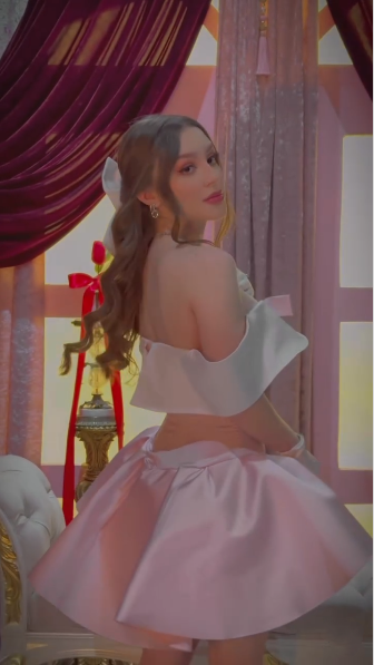 Cute Pink Satin A Line Short 7th Grade Homecoming Dress,Off The Shoulder Short Birthday Outfits D3947