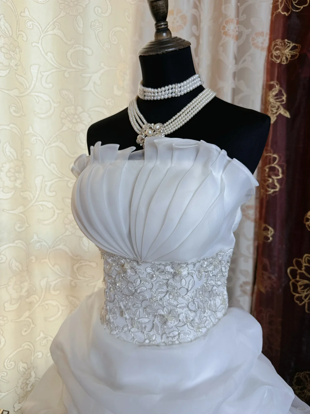 Classy Strapless White Tulle Pleated Sheath Short 19th Birthday Outfits Homecoming Dress D729