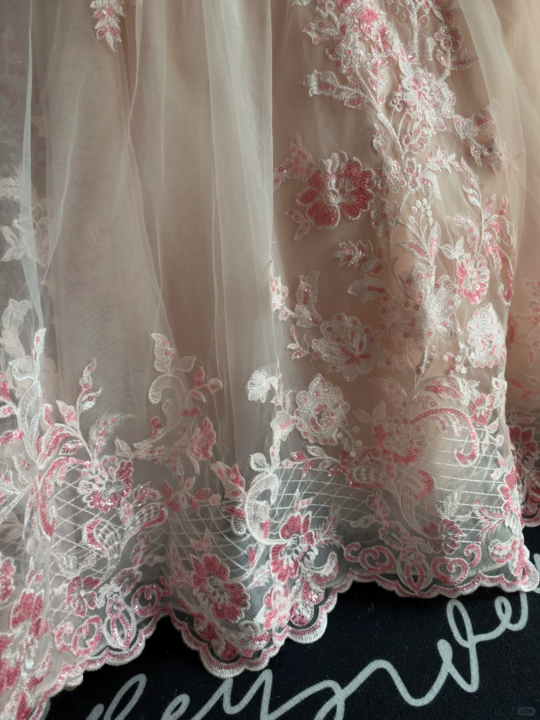 Elegant Sweetheart Neck Ball Gown Pink Tulle Lace Appliques Beaded Quinceanera Dress Sweet 15 Dress D4705