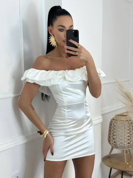 Fashion Strapless Satin Ruched Sheath Cocktail Dress,Peacock Blue Short Graduation Homecoming Dress D3749